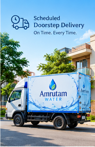 Scheduled doorstep delivery of mineral water in Morbi